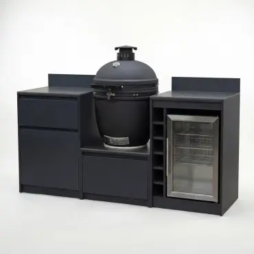 Oakley Straight Kamado Charcoal BBQ K1800-A