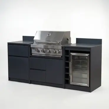 Oakley Straight 4 Burner Gas BBQ S2100-A