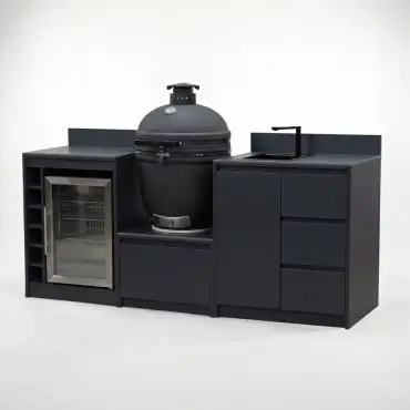 Oakley Straight Kamado Charcoal BBQ K2100-F