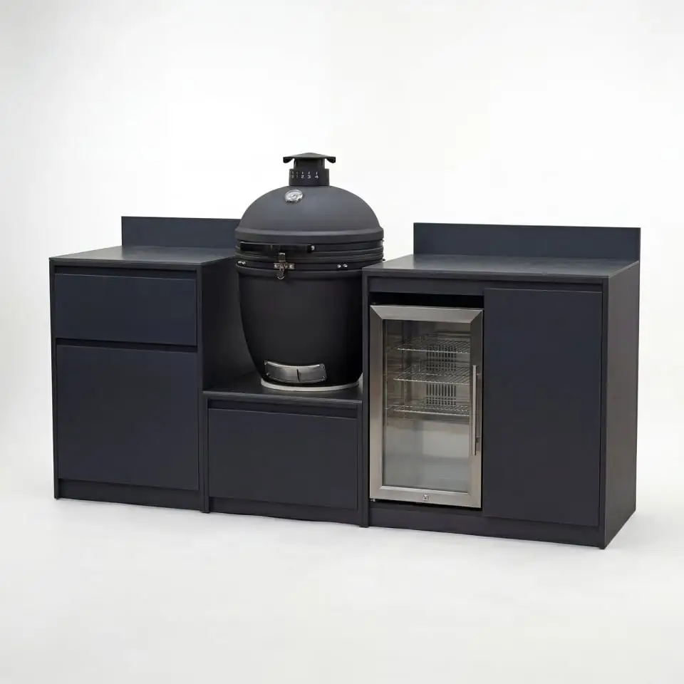 Oakley Straight Kamado Charcoal BBQ K2100-G