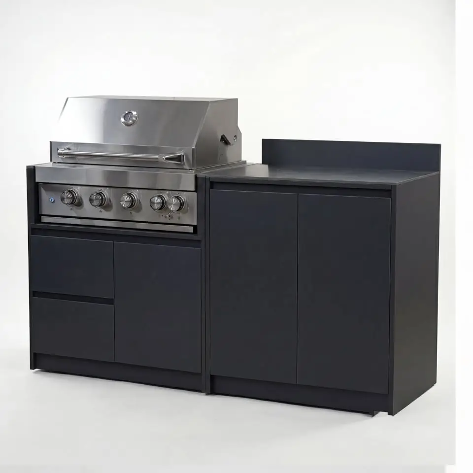 Oakley Straight 4 Burner Gas BBQ S1800-A