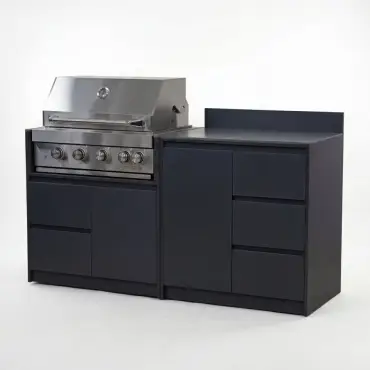 Oakley Straight 4 Burner Gas BBQ S1800-B