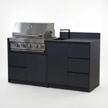 Oakley Straight 4 Burner Gas BBQ S1800-C