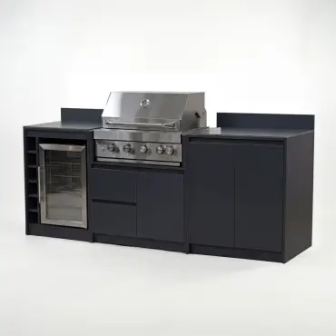 Oakley Straight 4 Burner Gas BBQ S2400-D