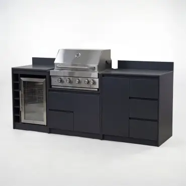Oakley Straight 4 Burner Gas BBQ S2400-E