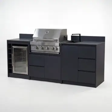 Oakley Straight 4 Burner Gas BBQ S2400-F
