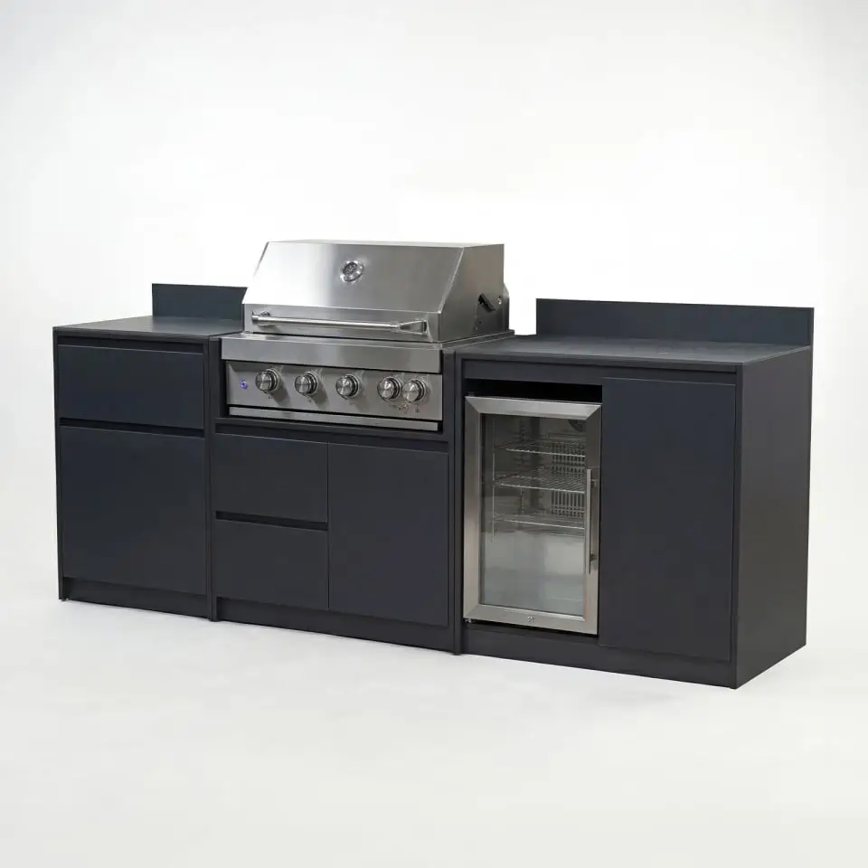 Oakley Straight 4 Burner Gas BBQ S2400-G