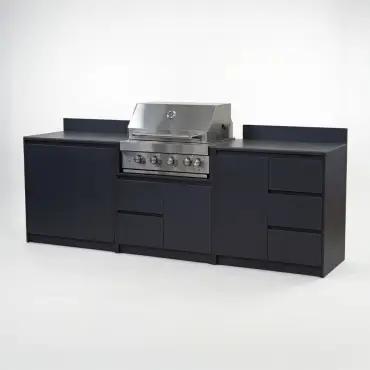 Oakley Straight 4 Burner Gas BBQ S2700-A