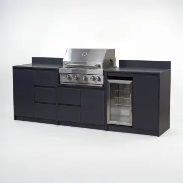 Oakley Straight 4 Burner Gas BBQ S2700-E