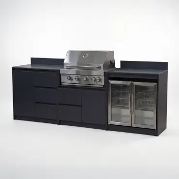 Oakley Straight 4 Burner Gas BBQ S2700-F