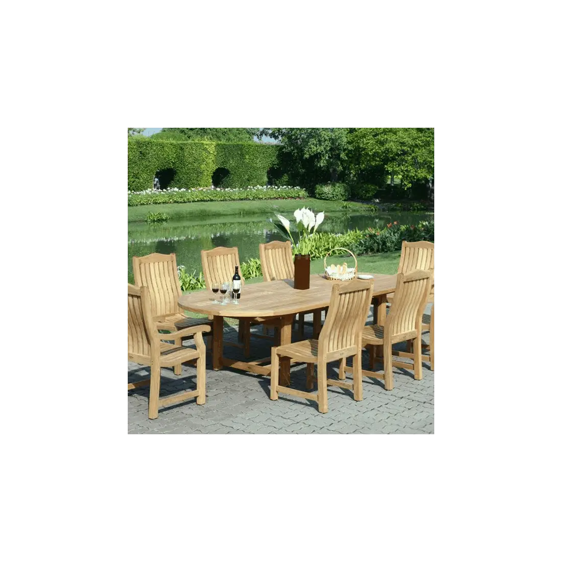 Malvern teak dining  set 1