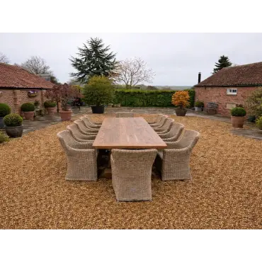 Valencia 12 Chair Dining Set outdoor garden furniture