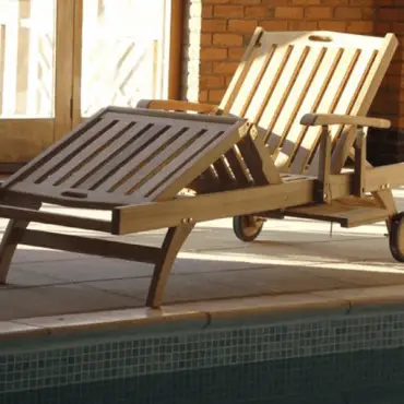 Stratford Sun Lounger with Drink tray