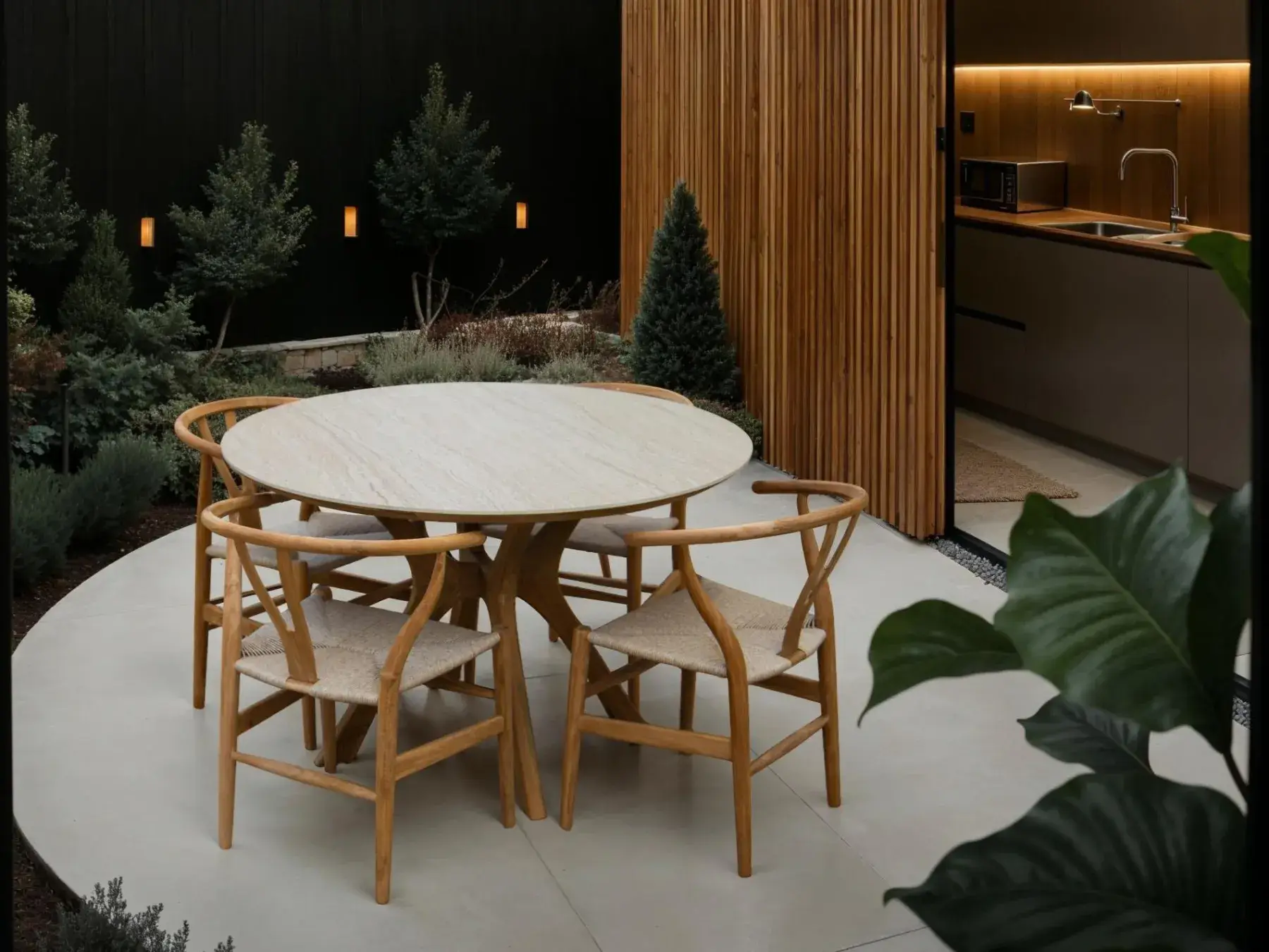 Ibiza Round 1.2m Dining Table Bari Range