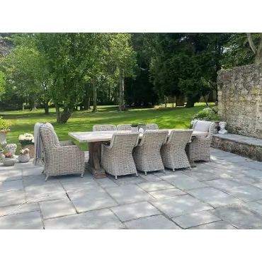 Valencia Dinning Table 4m x 1.1m teak outdoor garden furniture