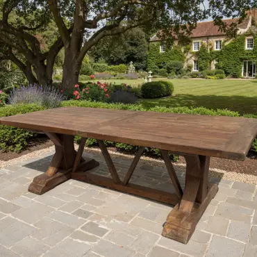 Valencia Dinning Table 4m x 1.1m teak outdoor garden furniture