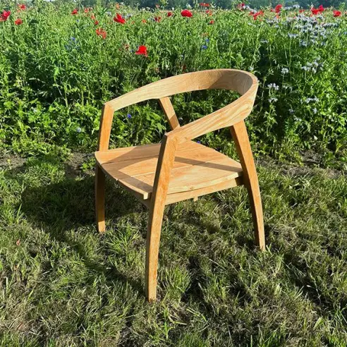 Teak Dining Armchair Bari