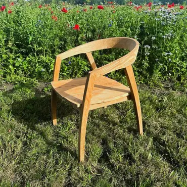 Teak Dining Armchair Bari