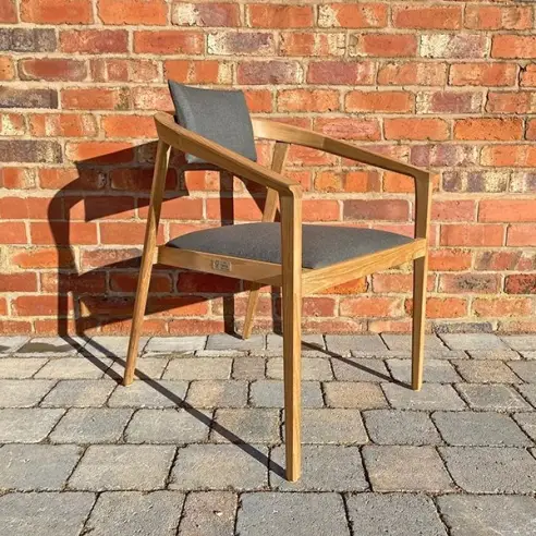 Mustique Stacking ArmchairTeak Mustique Stacking ArmchairTeak