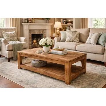 York Reclaimed Teak Coffee Table