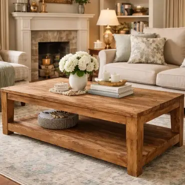 York Reclaimed Teak Coffee Table