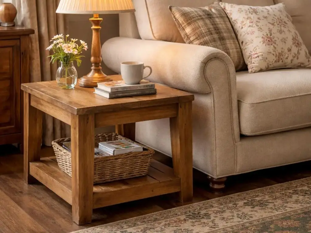 York Reclaimed Teak Side Table