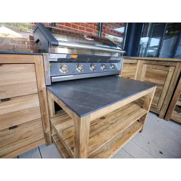 Bari Teak Outdoor Kitchen Set 2