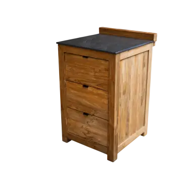 Bari Teak Outdoor Kitchen Set 2
