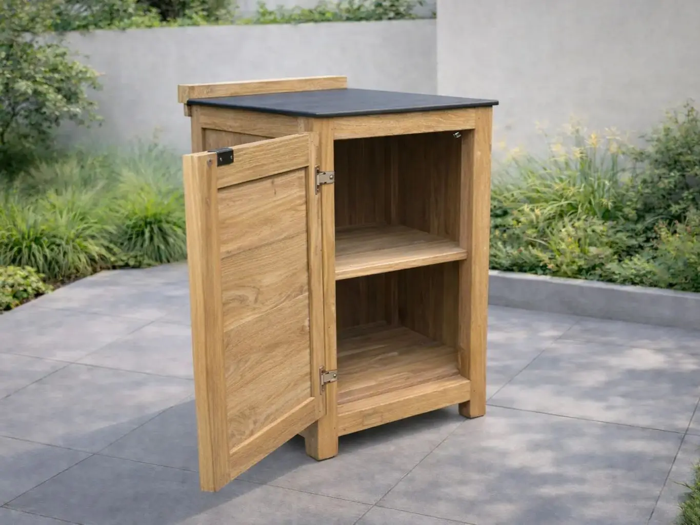 Bari Teak Outdoor Kitchen Set 3