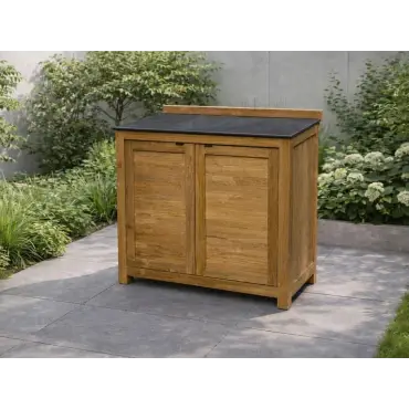 Bari Teak Outdoor Kitchen Set 5