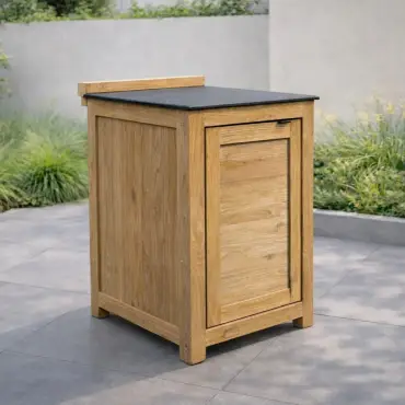 Bari Kitchen Single Door Unit – Weatherproof Outdoor Storage