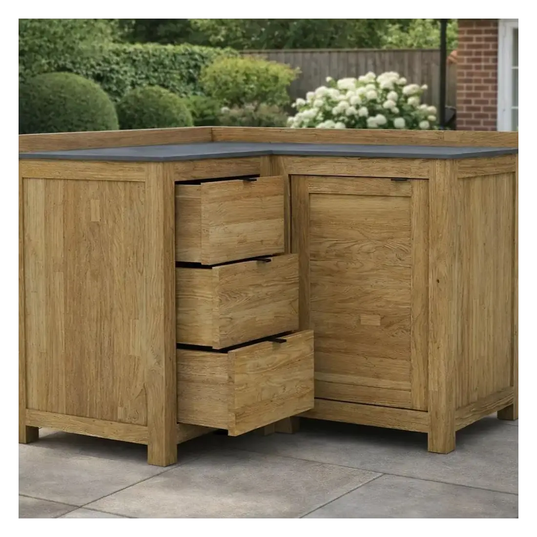 Bari Kitchen Corner Cabinet Unit