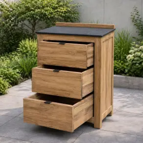 Bari Kitchen Unit 3 Drawers