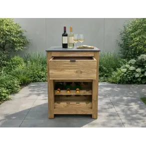 Bari Kitchen Wine Cabinet Unit