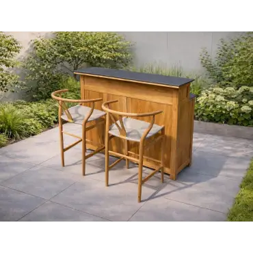 Bari Kitchen Coffee Bar Unit – Outdoor Stainless Steel