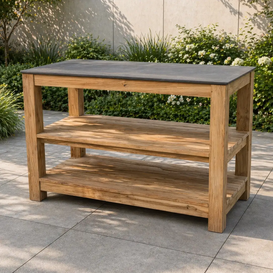 Bari Kitchen BBQ Table Unit