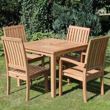 Winchester 4 Chair Dining Set | FSC® Certified - 14