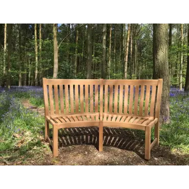 Malvern Curved Bench Set | FSC® Certified