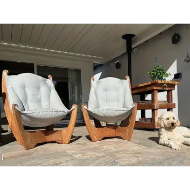 Kangaroo Teak Lounge Chair - Certified Teak