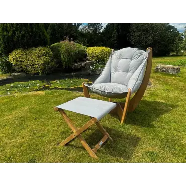 Kangaroo Teak Lounge Chair - Certified Teak