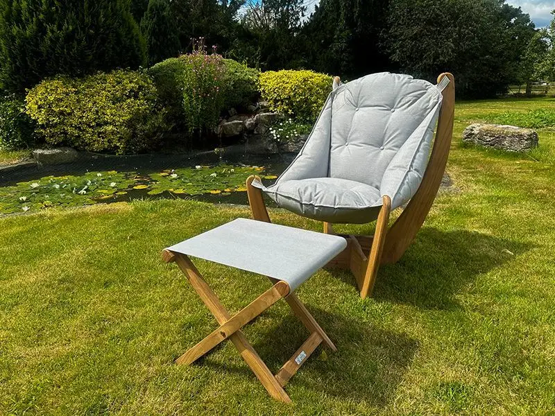 Kangaroo Teak Lounge Chair - Certified Teak