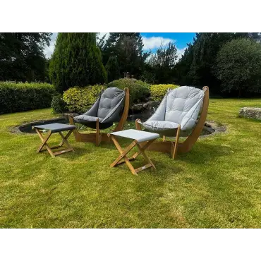 Kangaroo Teak Lounge Chair - Certified Teak