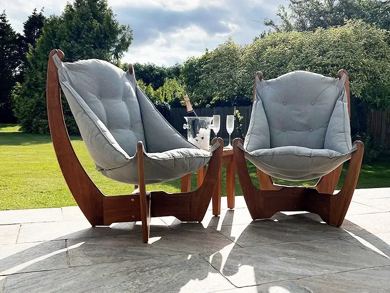Kangaroo Teak Lounge Chair - Certified Teak