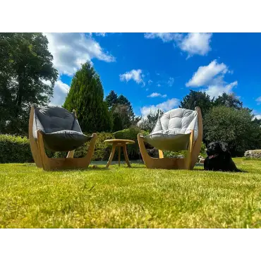 Kangaroo Fire Pit Set - Certified Teak