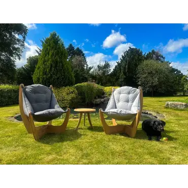 Kangaroo Fire Pit Set - Certified Teak