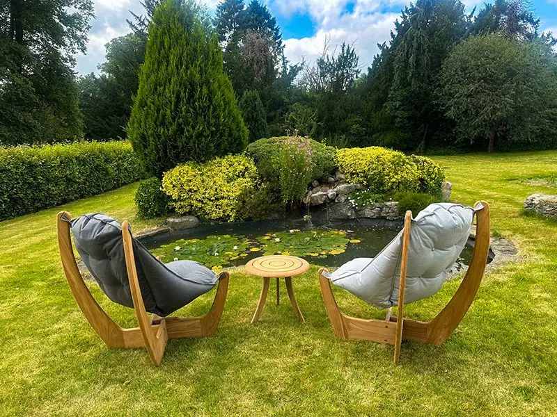Kangaroo Fire Pit Set - Certified Teak