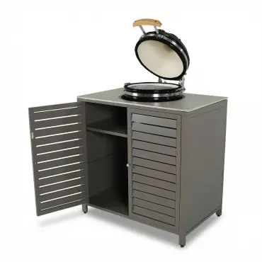 Napoli Outdoor Kitchen & Bar Set - 16 inch Kamado