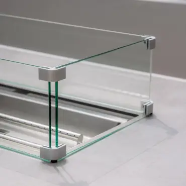 Aluminium Fire Pit Dining Table