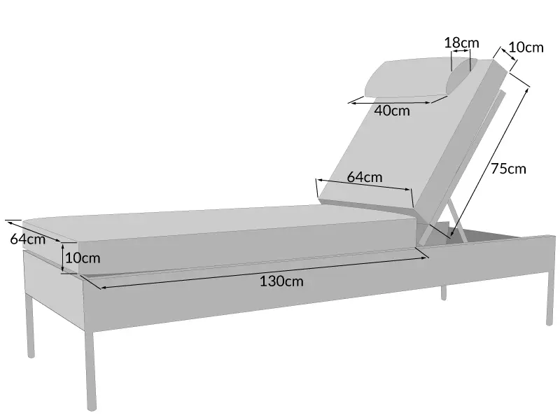 Willow Sun Loungers Set of 2