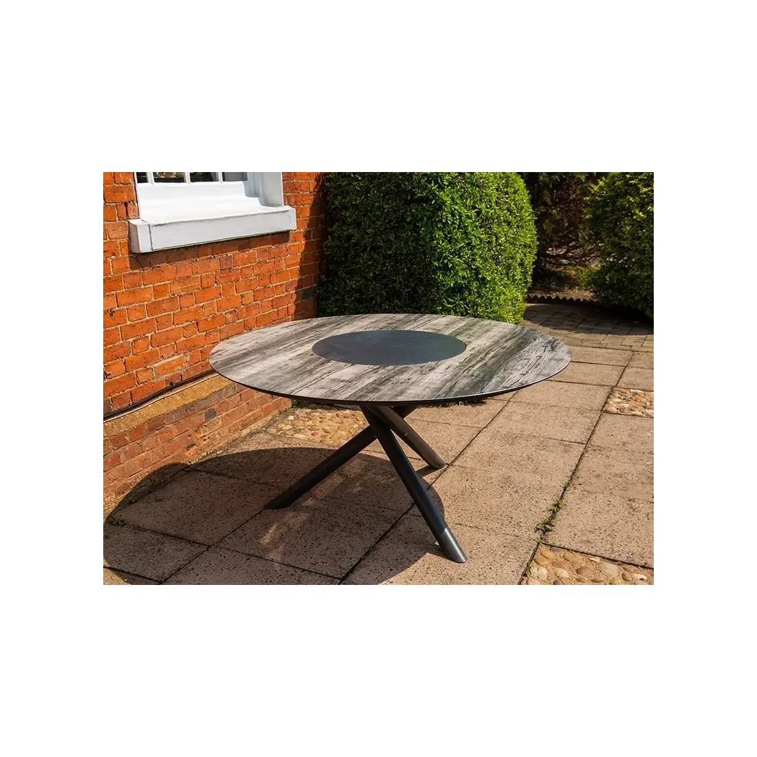 Solar Slate Round Table Solar Slate Round Table